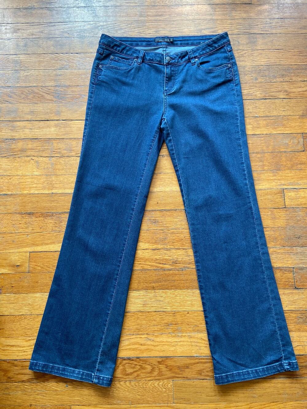 PRANA Mid-Rise Straight Leg Jeans sz 10/30R